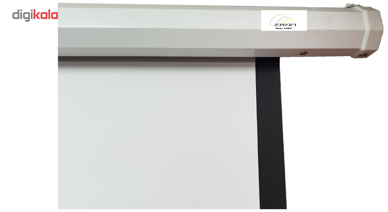 پرده نمایش دستی پروژکتور اسکوپ پارچه عالی سایز 180x180