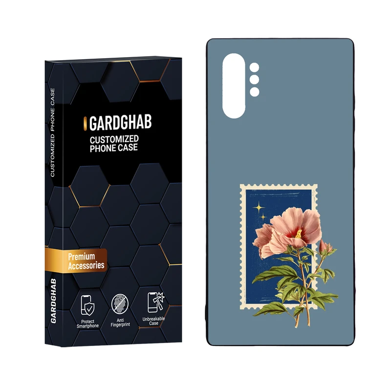 کاور گارد قاب مدل دورژله ای پشت گلس دخترانه مناسب برای گوشی موبایل سامسونگ Galaxy Note 10 Plus