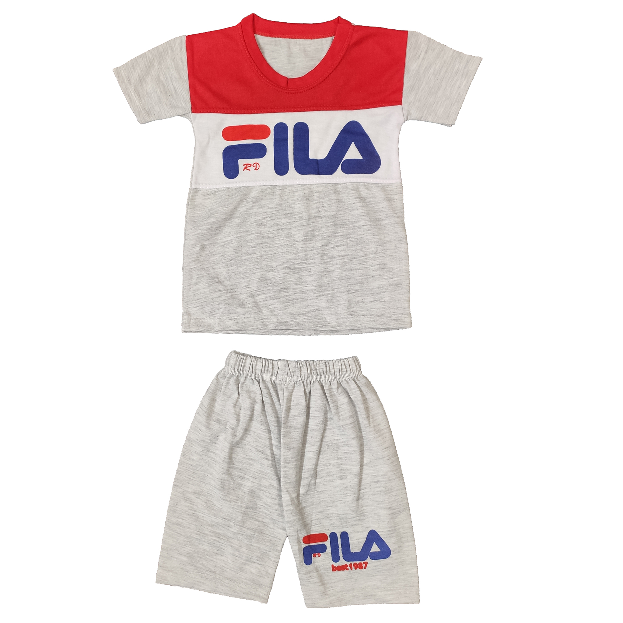 ست تی شرت و شلوار پسرانه مدل BSTFILR