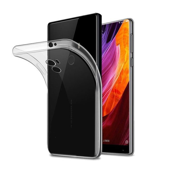 قاب ژله ای شیشه ای مناسب برای گوشی موبایل Xiaomi Mi Mix قاب ژله ای شیشه ای مناسب برای گوشی موبایل Xiaomi Mi Mix