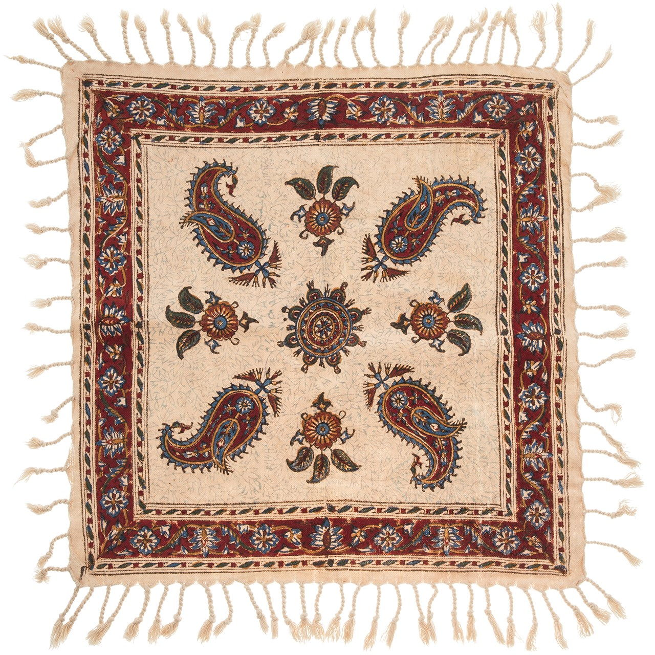 سفره قلمکار اثر عطریان طرح 1 سایز 40 × 40 سانتی متر