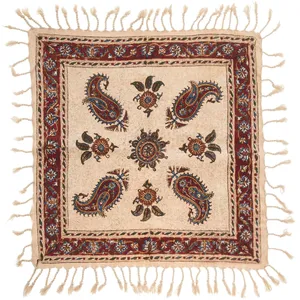 سفره قلمکار اثر عطریان طرح 1 سایز 40 × 40 سانتی متر