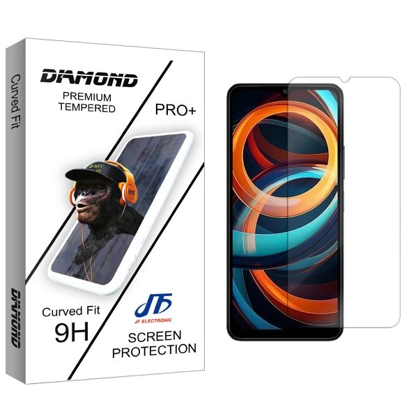 محافظ صفحه نمایش جی اف مدل Diamond مناسب برای گوشی موبایل شیائومی Redmi A3