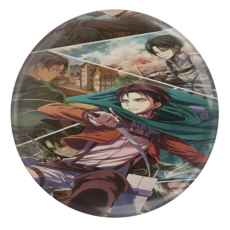 پیکسل طرح انیمه مانگایی حمله به تایتان یگر آکرمن مدل S14063