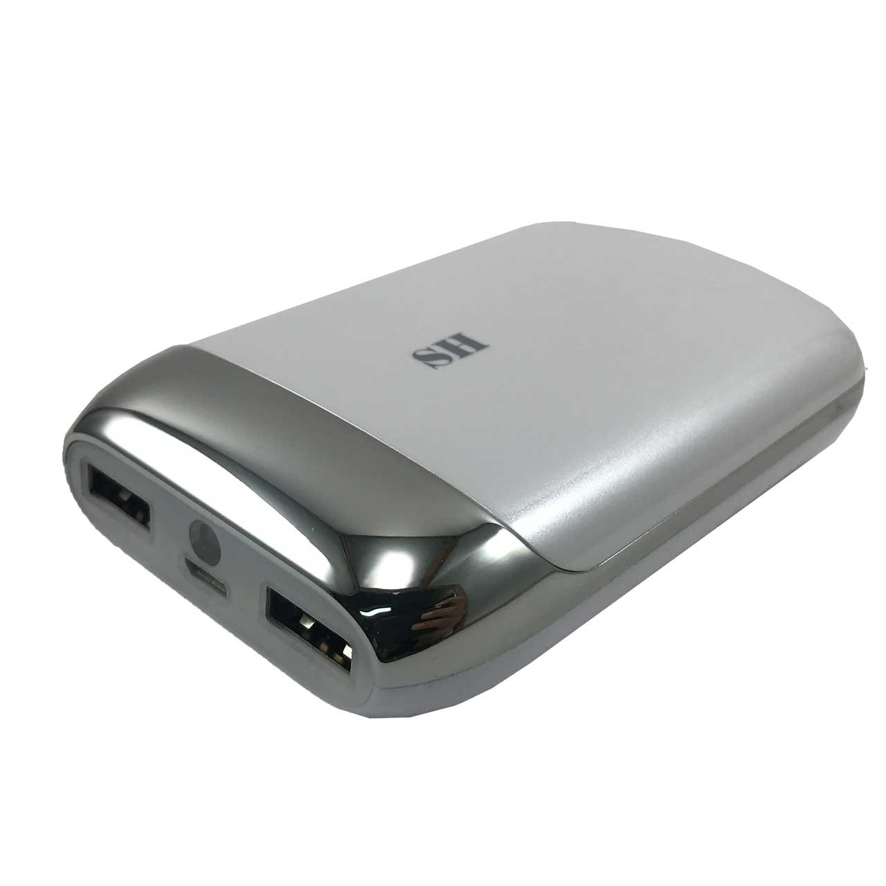 شارژر همراه اس اچ مدل i-08B با ظرفیت 7800 میلی آمپرساعت