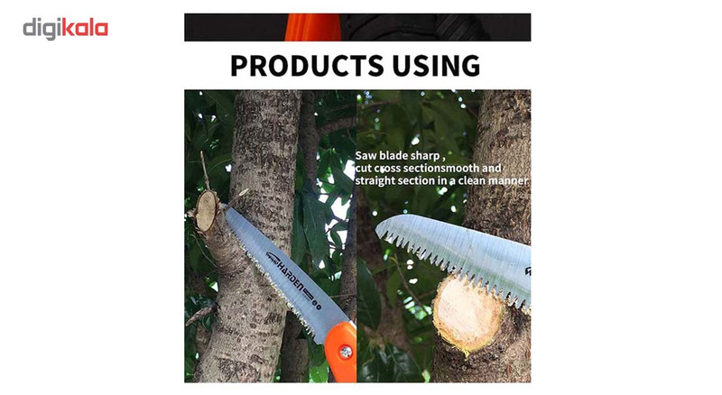 اره باغبانی تاشو هاردن مدل 302 سایز 18 سانتی متر اره باغبانی تاشو هاردن مدل 302 سایز 18 سانتی متر