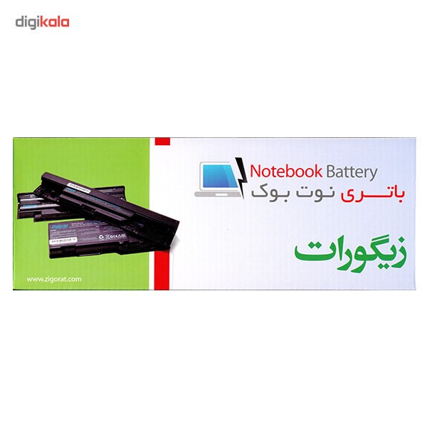 باتری لپ تاپ 6 سلولی زیگورات برای لپ تاپ Dell XPS M1530