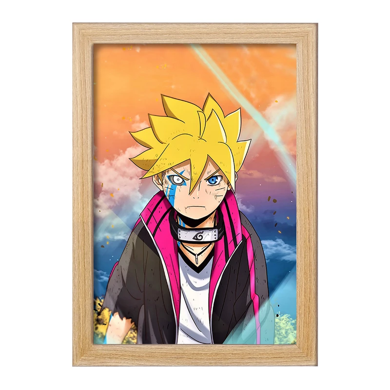 تابلو خندالو مدل بوروتو اوزوماکی انیمه بوروتو Boruto  کد 15729