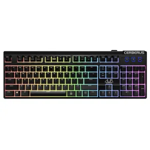 کیبورد مکانیکی مخصوص بازی ایسوس مدل Cerberus Mech RGB