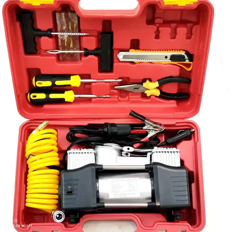 کمپرسور فندکی هوا توربو مدل 666333 مجموعه 14 عددی