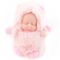 آویز و جاسوییچی Luxury Baby مدل Pink Bear Dress