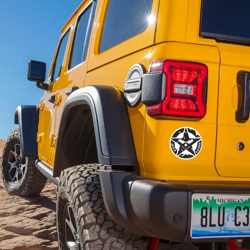 برچسب بدنه خودرو مدل JEEP NATION