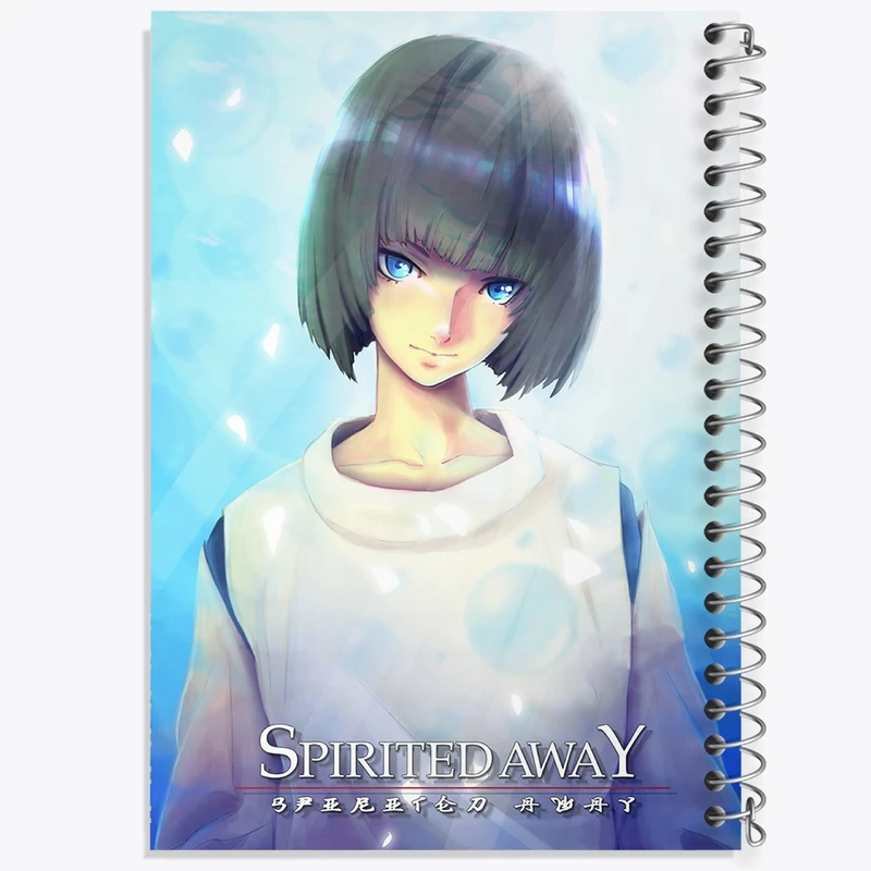 دفتر مشق 50 برگ خندالو طرح انیمه شهر اشباح (Spirited Away) کد F1686