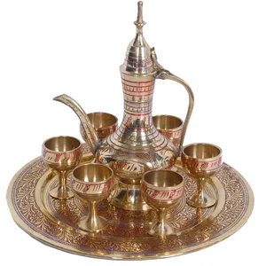 ست 8 تکه تنگ و جام برنجی کد 2450