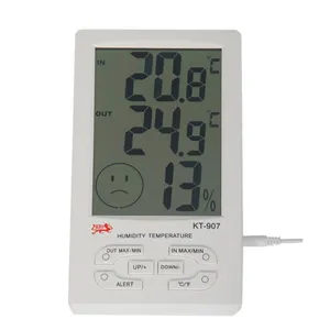 دماسنج و رطوبت سنج آلارم دارمدل Kt-907