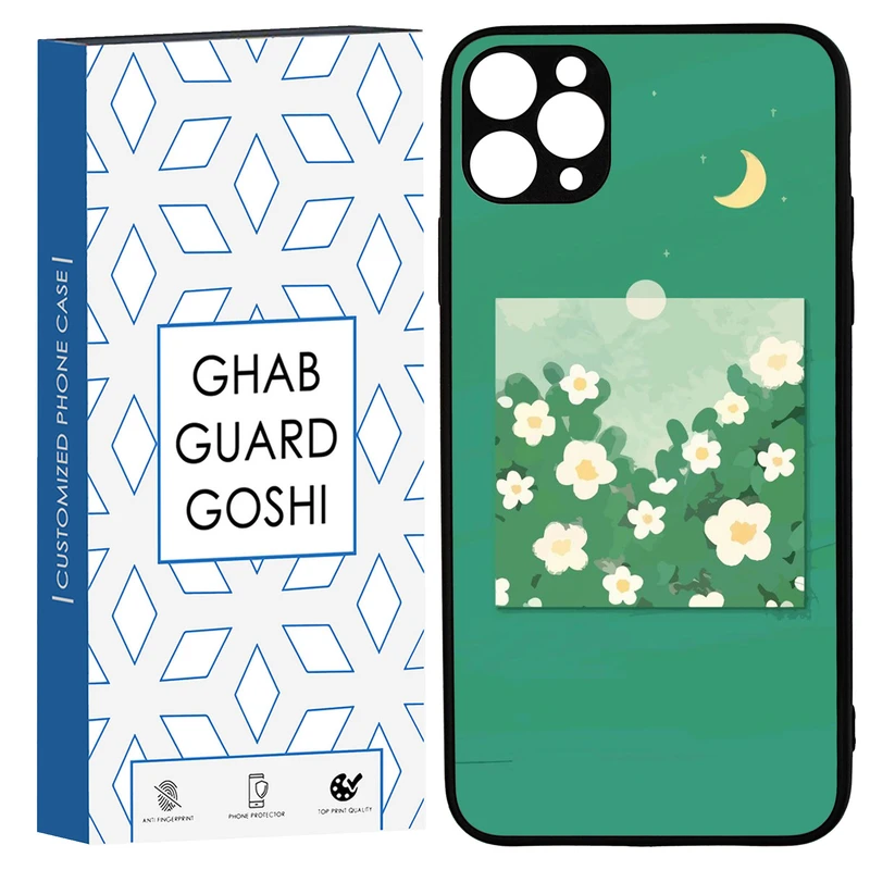 کاور قاب گارد گوشی طرح گل کد TPU-028 مناسب برای گوشی موبایل اپل Iphone 11promax