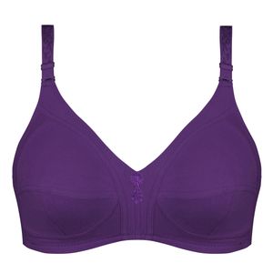 سوتین بدون فنر زنانه پانیذ کد 66321 رنگ بنفش