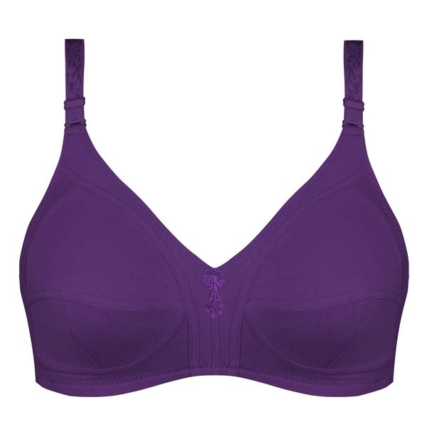 سوتین بدون فنر زنانه پانیذ کد 66321 رنگ بنفش