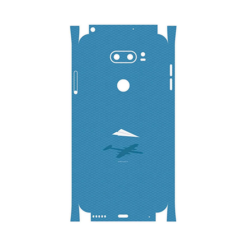 برچسب پوششی ماهوت مدل Minimal Paper Airplane-FullSkin مناسب برای گوشی موبایل ال جی V30