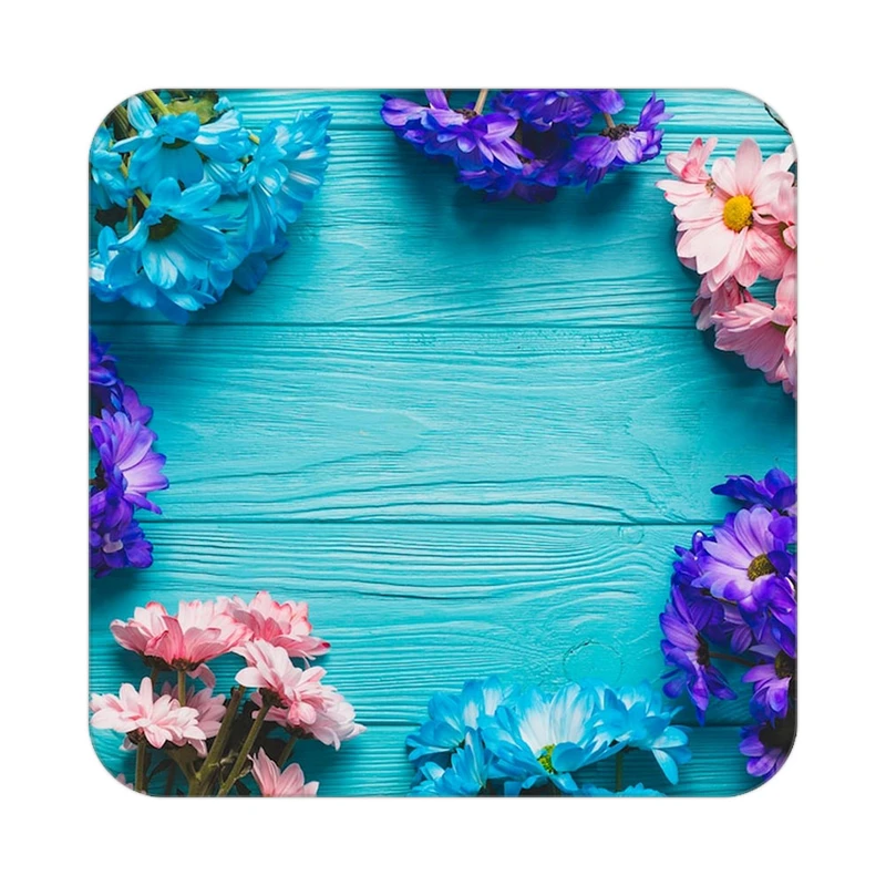 زیر لیوانی کاکتی طرح گل مدل mp16709