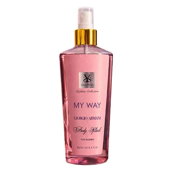 بادی اسپلش زنانه شمیاس مدل Giorgio Armani My Way حجم 250 میلی‌لیتر