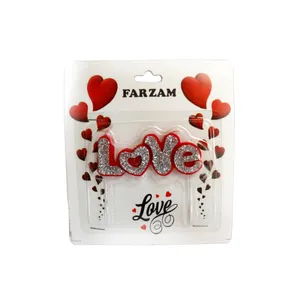 شمع تولد مدل Love 