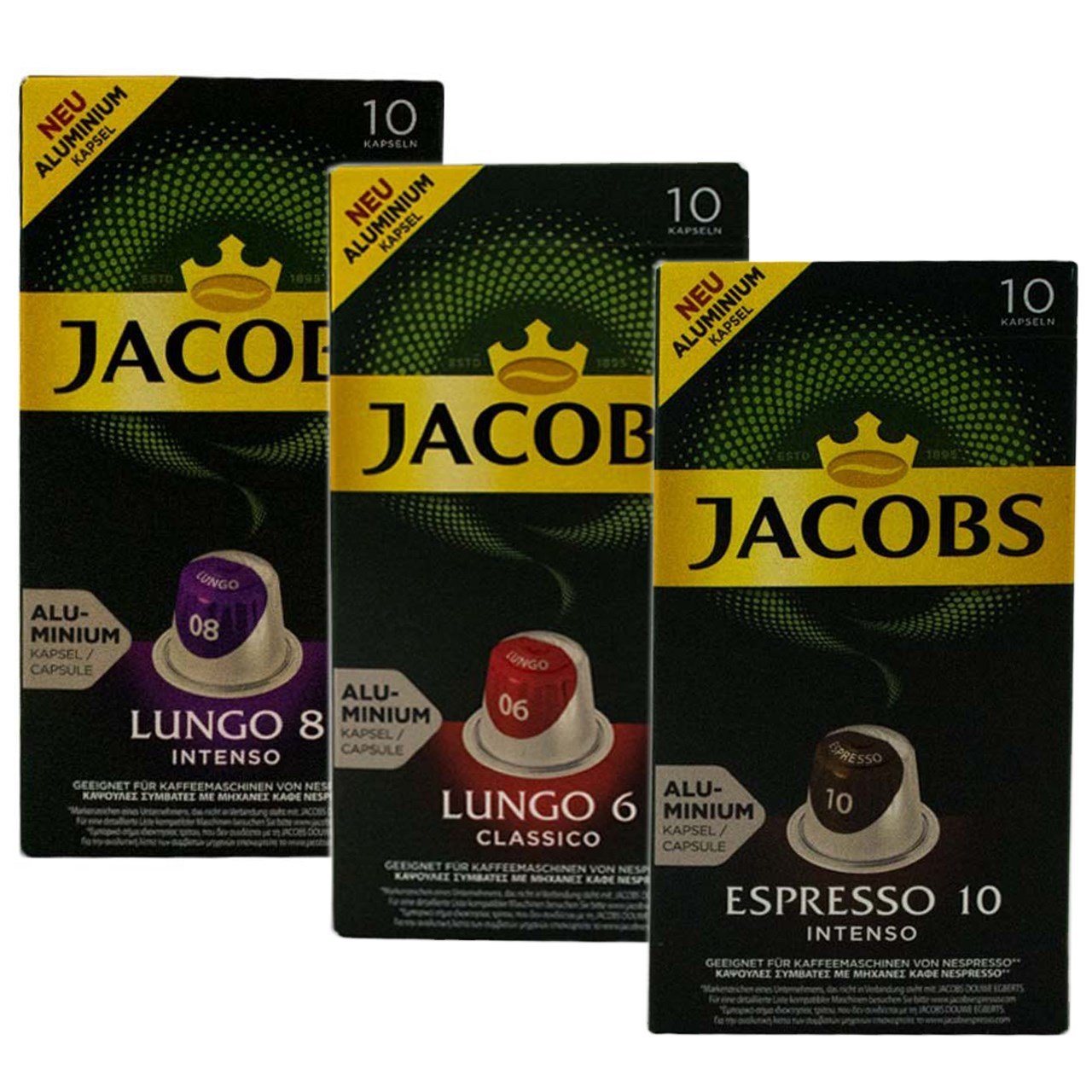 کپسول قهوه جاکوبز مدل Jacobsmix001 مجموعه 3 عددی