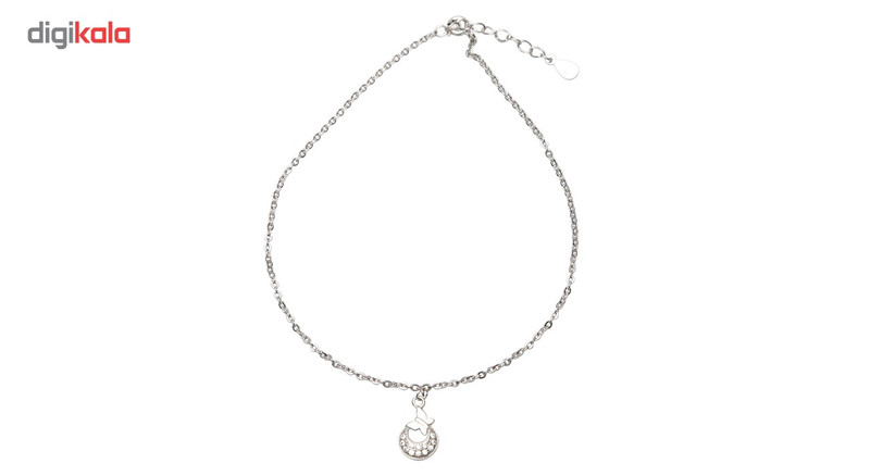 پابند نقره شهر جواهر مدل SJS-AN012