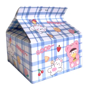 کاغذ یادداشت چسب دار مدل پاکتی طرح شطرنجی