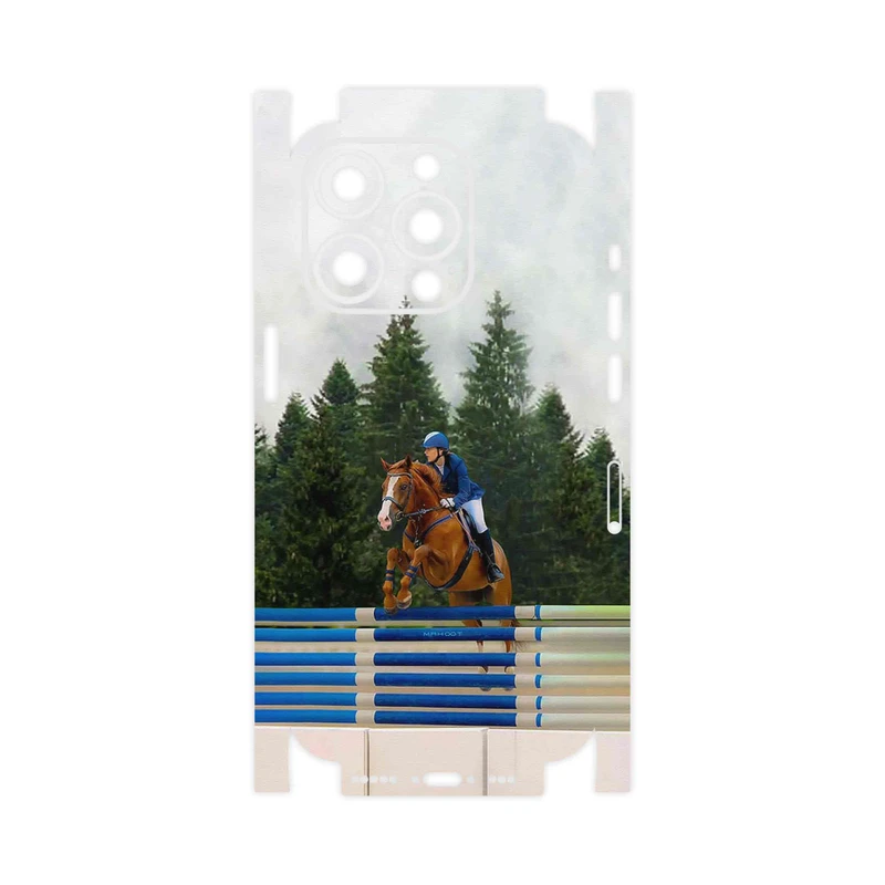 برچسب پوششی ماهوت مدل Equestrianism-FullSkin مناسب برای گوشی موبایل اپل iPhone 14 Pro