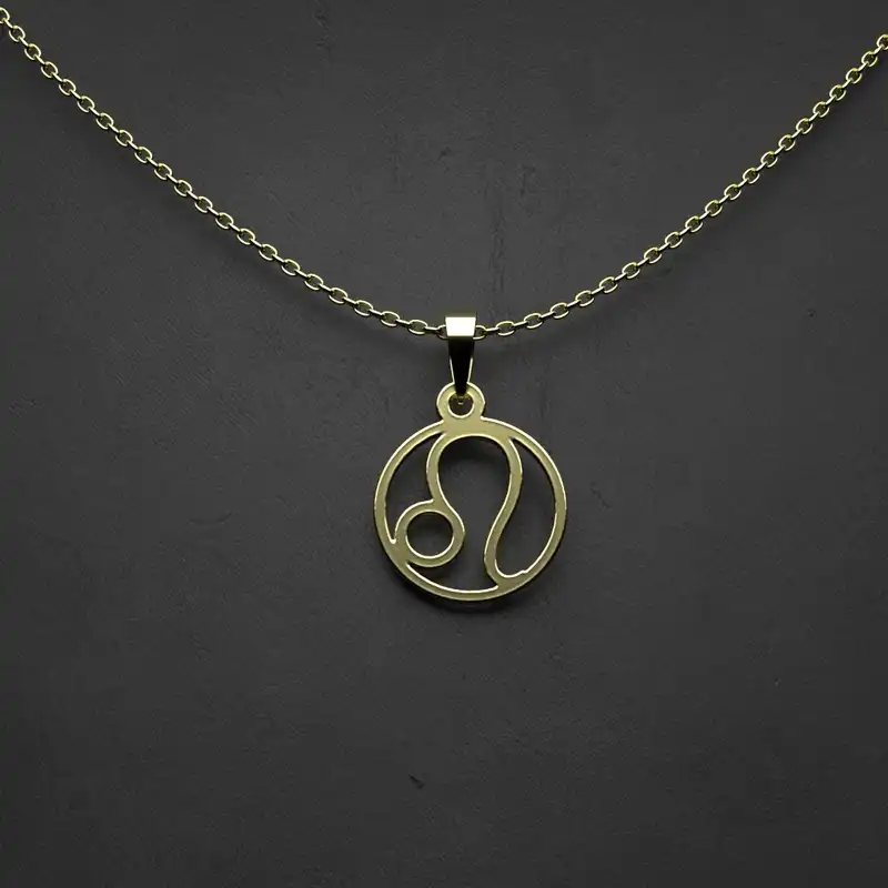 گردنبند طلا 18 عیار زنانه مدوپد مدل لوزی کد CA10487