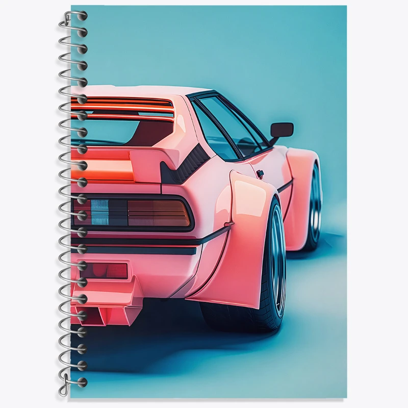 دفتر لغت 50 برگ خندالو طرح ماشین اسپرت کد N5621