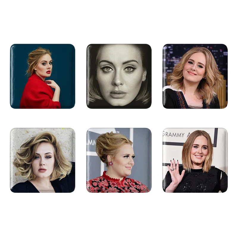 مگنت خندالو مدل ادل کد 166B مجموعه 6 عددی