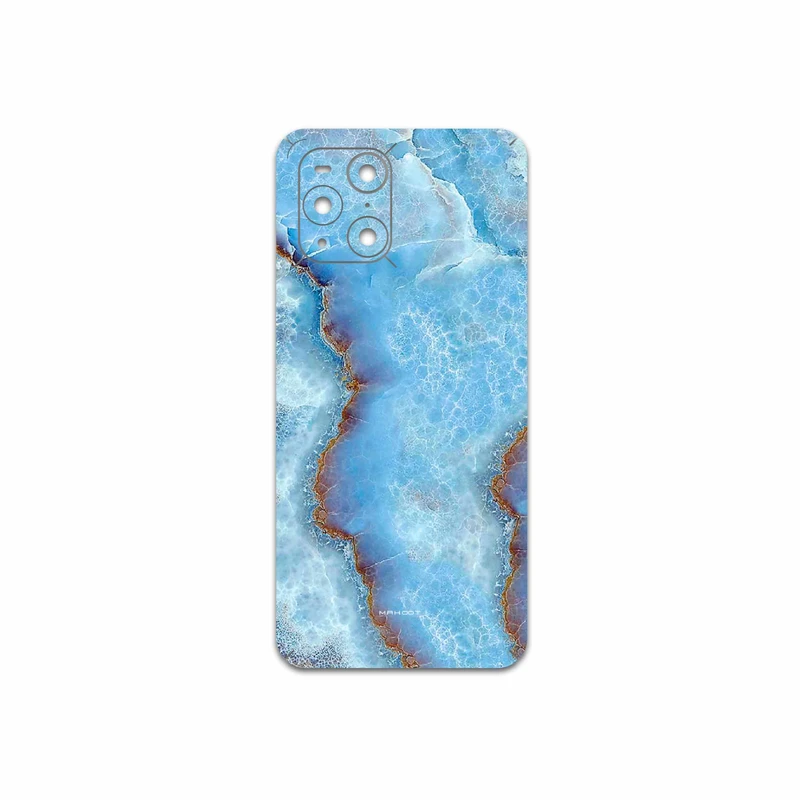 برچسب پوششی ماهوت مدل Blue-Ocean-Marble مناسب برای گوشی موبایل اپو Find X3 Pro