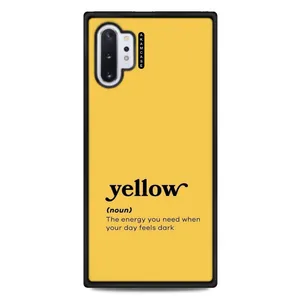 AKAM AMC-WSGN10P-YELLOW-28 Cover For Samsung Galaxy Note 10 Plus