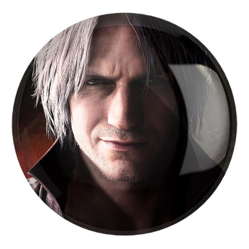 پیکسل خندالو طرح بازی دویل می کرای Devil May Cry کد 30215 مدل بزرگ