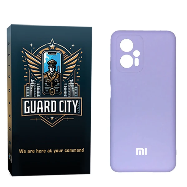 کاور گارد سیتی مدل سیلیکونی مناسب‌ برای گوشی موبایل شیائومی Poco X4 Gt