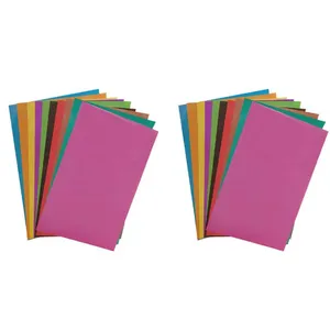 کاغذ رنگی مدل گلاسه سایز 23*32 سانتی متر بسته 20 عددی