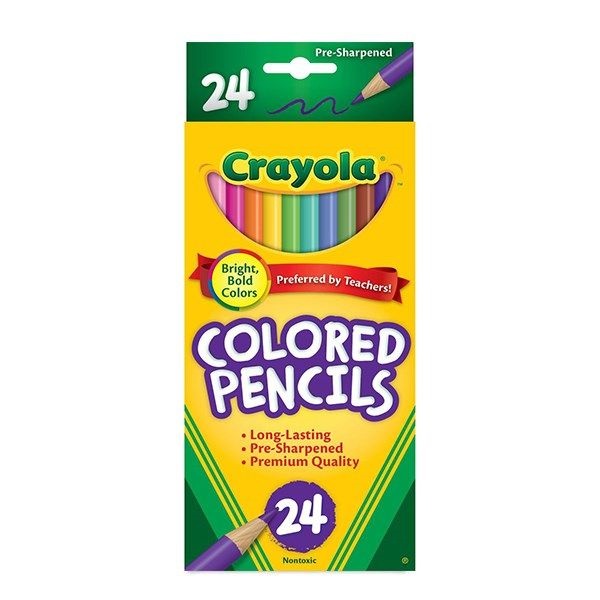 مداد رنگی 24 رنگ کرایولا مدل RE241