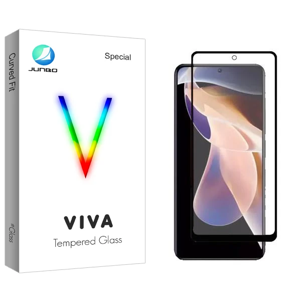 محافظ صفحه نمایش سرامیکی مات جانبو مدل Viva مناسب برای گوشی موبایل شیائومی Poco X4 NFC