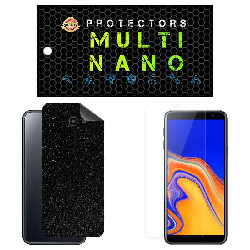 محافظ صفحه نمایش مولتی نانو مدل X-SFG مناسب برای گوشی موبایل سامسونگ Galaxy J4 Plus به همراه برچسب پوششی