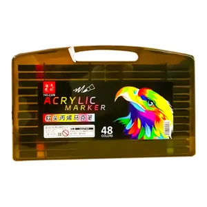 ماژیک رنگ آمیزی مدل اکرلیک مجموعه 48 عددی