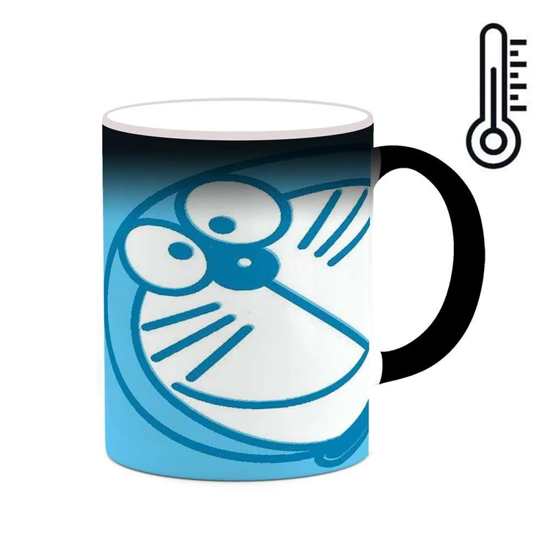 ماگ حرارتی کاکتی مدل کارتون Doraemon کد mgh22520