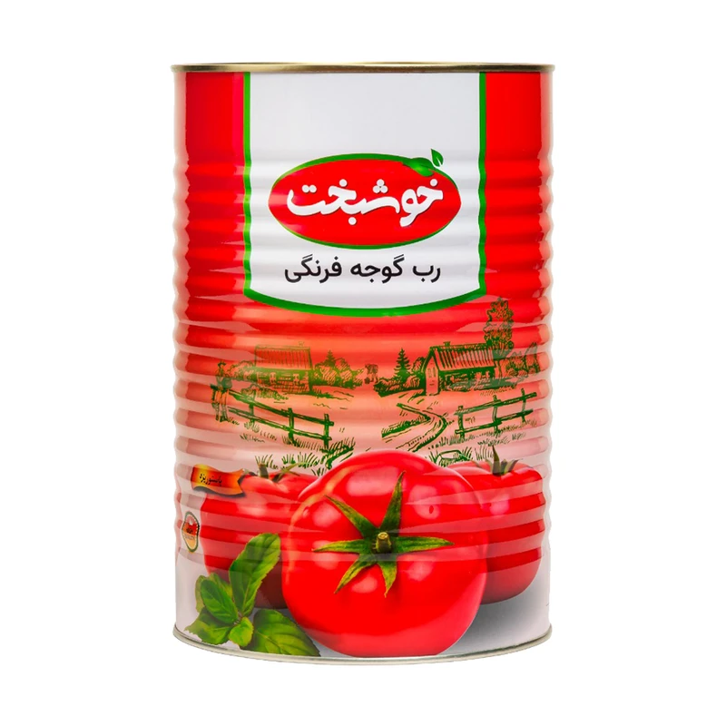  رب گوجه فرنگی خوشبخت - 400 گرم عکس شماره 1