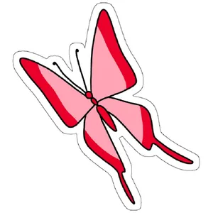 استیکر مدل Hemotropic Butterfly