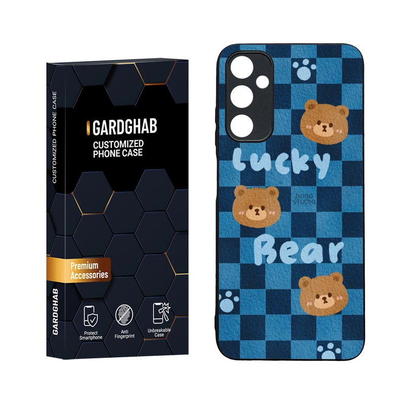 کاور گارد قاب مدل دورژله ای پشت گلس فانتزی مناسب برای گوشی موبایل سامسونگ Galaxy A05s