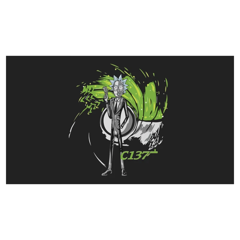 تابلو شاسی مدل سریال انیمیشنی ریک و مورتی Rick And Morty