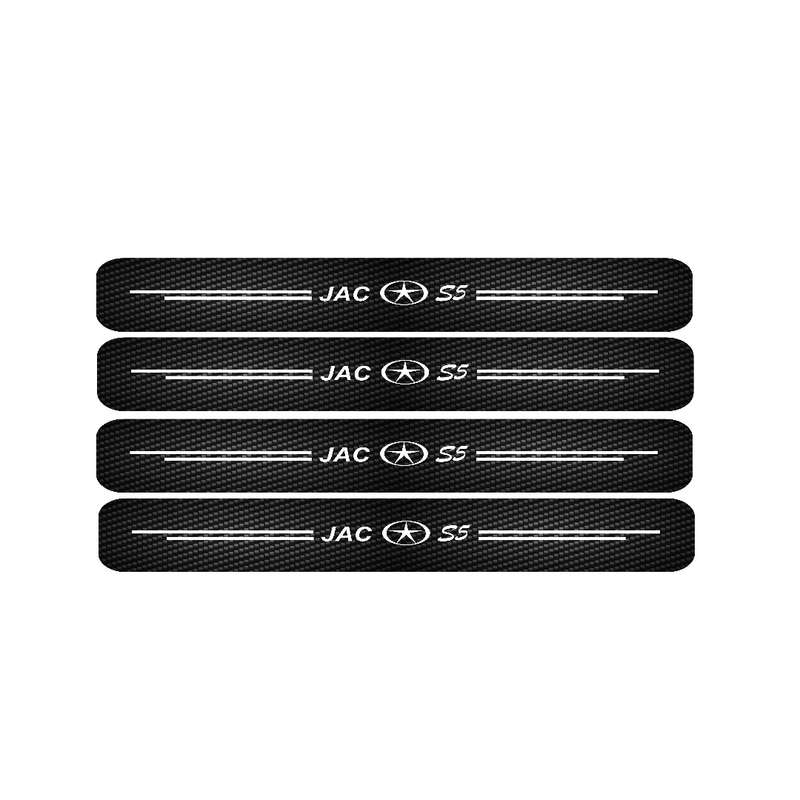 برچسب بدنه خودرو مهدیار طرح پارکابی کربن کد SP149 مناسب برای جک S5 بسته 4 عددی