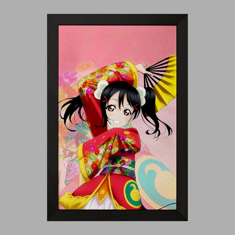 تابلو خندالو مدل نیکو یازاوا انیمه لاو لایو Love Live  کد 18271