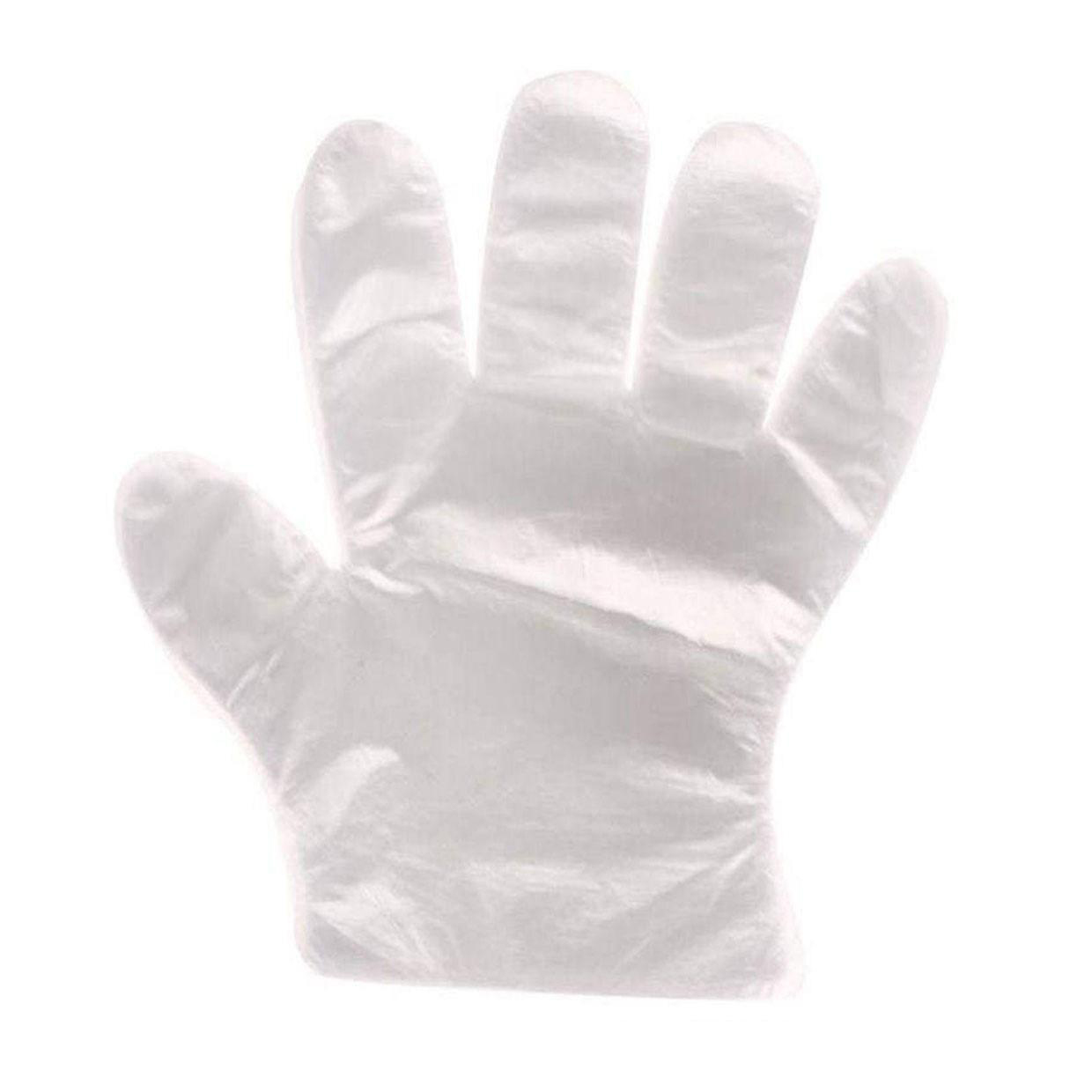 دستكش يكبار مصرف مدل disposible gloves بسته ١٠٠ عددی 